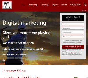 website design - a example of a good website