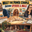 Matt and Heidi Ryman-Howarth, owners of Spiders & Milk, pictured in their creative Devon office with their ginger cat Tink and dogs Nelly and Lilu.