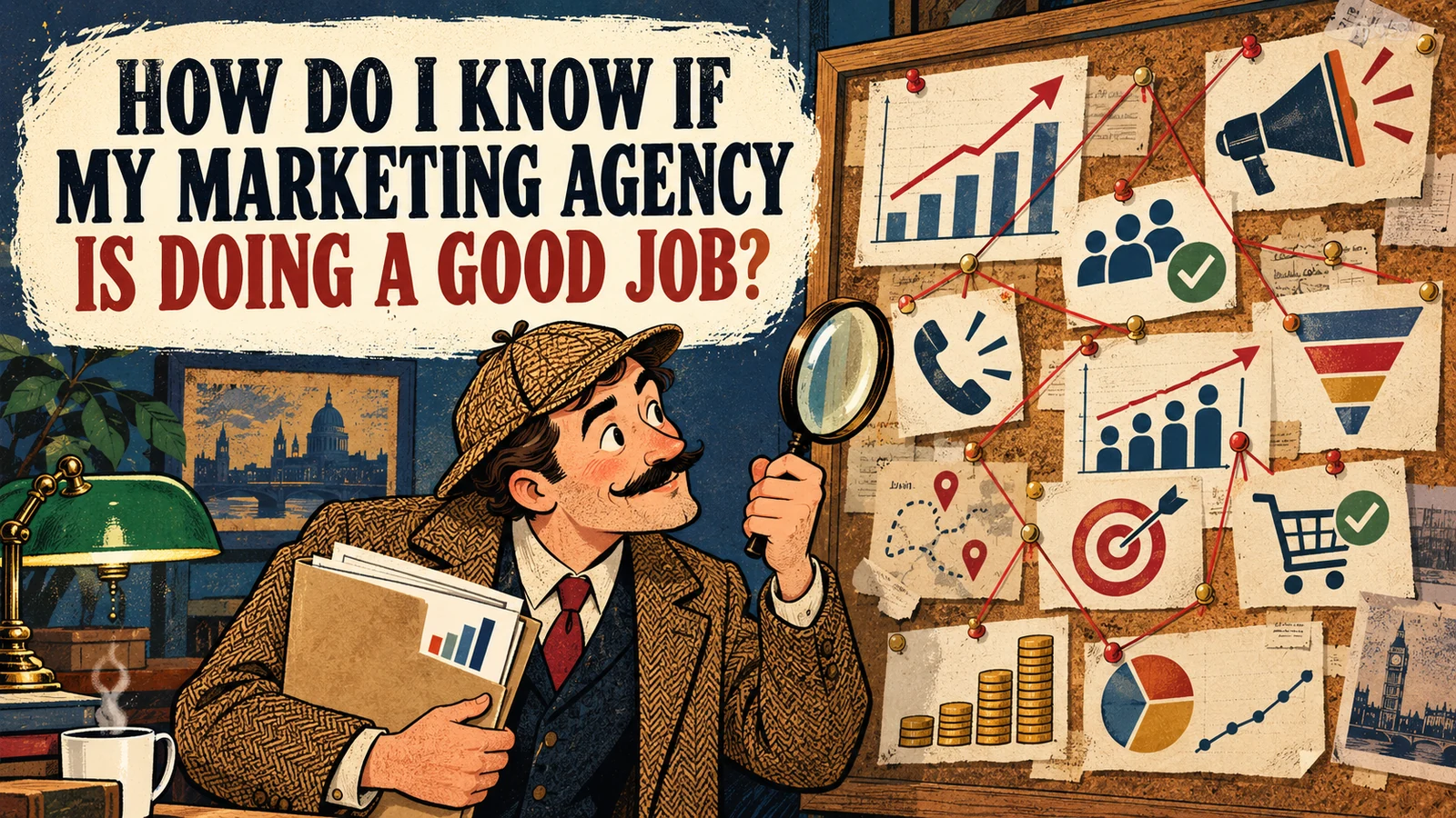 Marketing agency performance audit covering reporting tracking and results